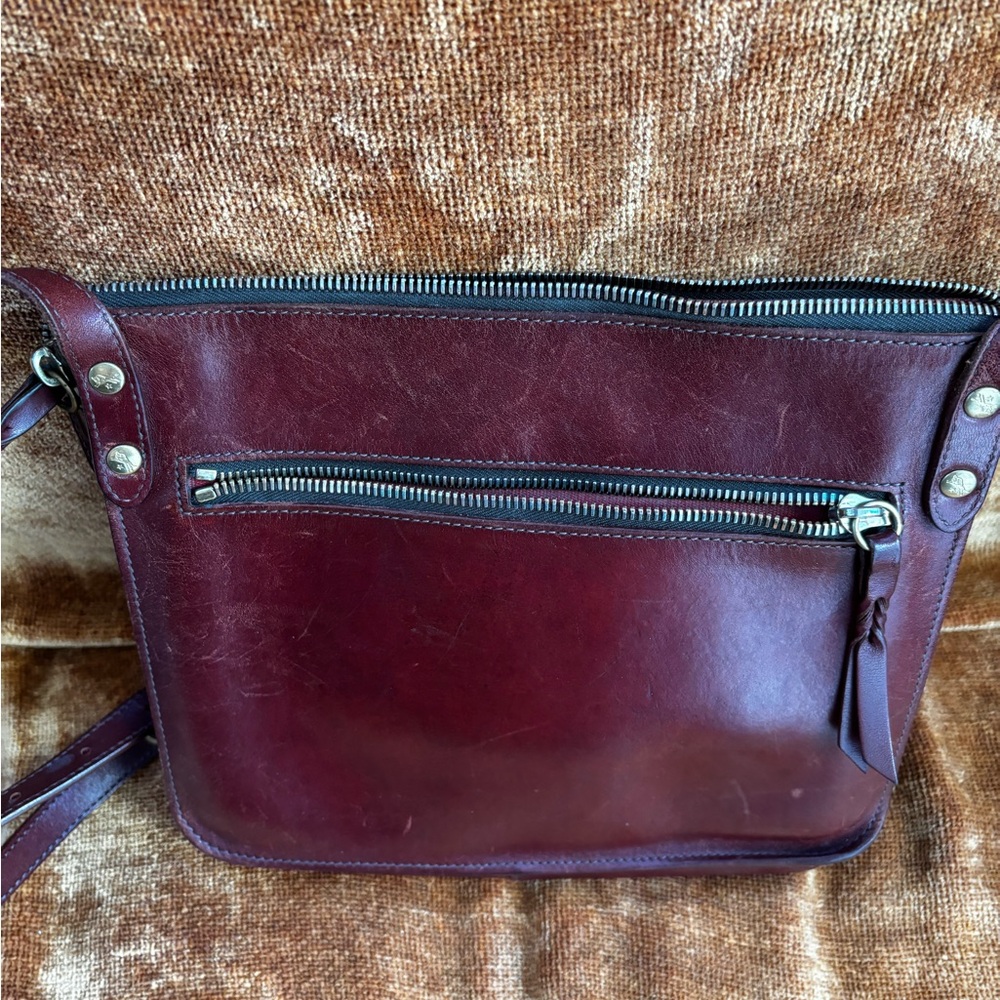 Vintage Il Bisonte Leather Crossbody Bag - Picture 8 of 10